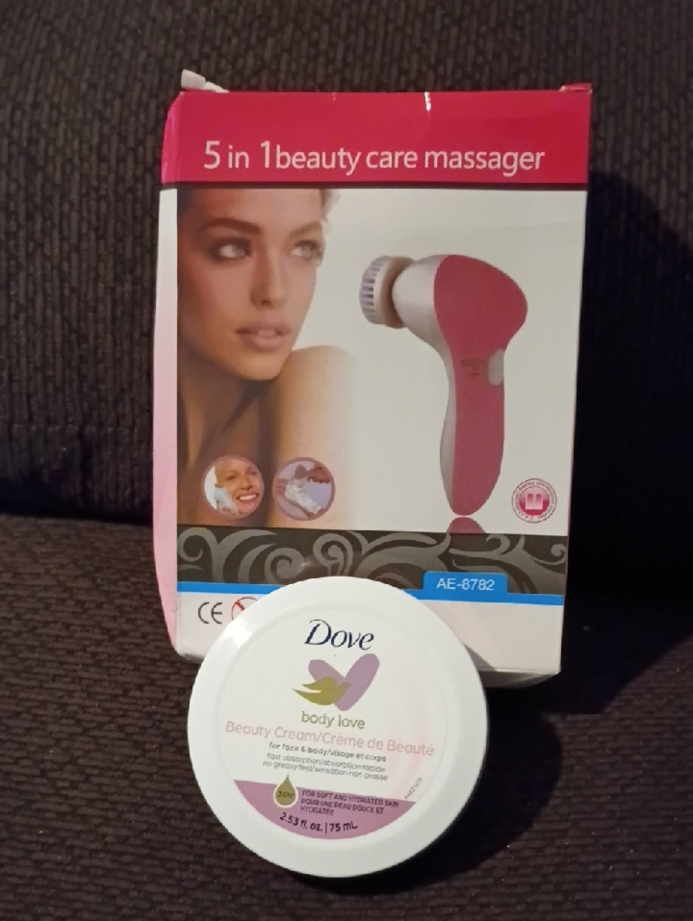 Beauty Care Massager And Cream New